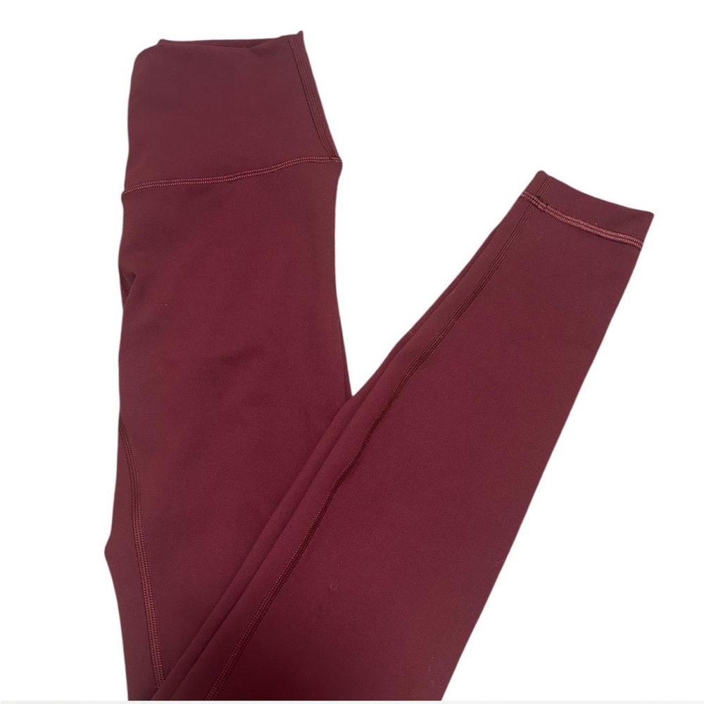 lululemon athletica Burgundy Leggings